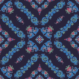 Rosemaling tile