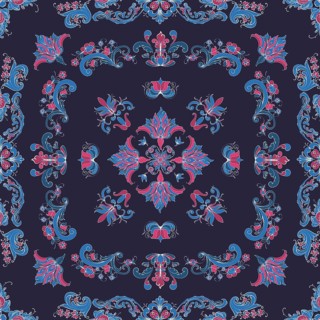 Rosemaling tile