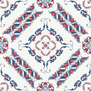 Rosemaling tile