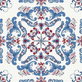 Rosemaling tile