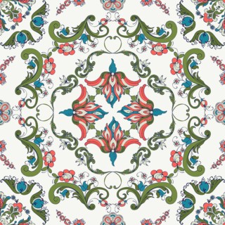 Rosemaling tile