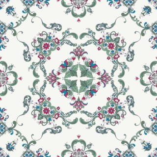 Rosemaling tile