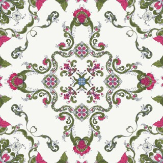 Rosemaling tile