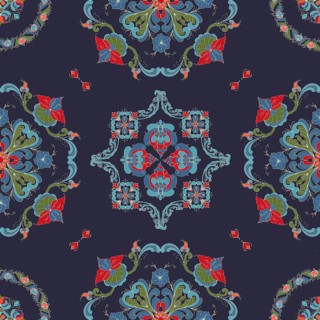 Rosemaling tile