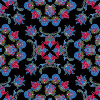 Rosemaling tile