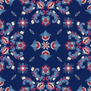 Rosemaling tile