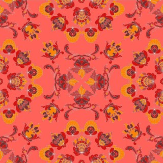 Rosemaling tile