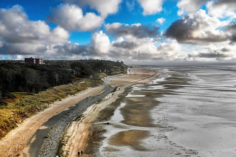 South beach in autumn