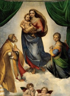 The Sistine Madonna by Raffaello Sanzio da Urbino