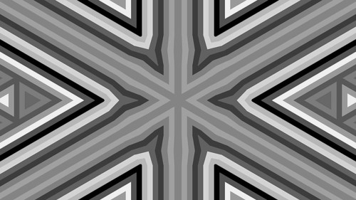 Symmetrical kaleidoscope