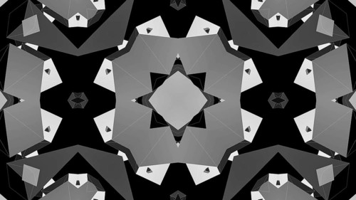 Abstract background with fractal shapes