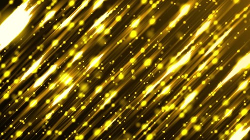 Abstract background with many golden streaks