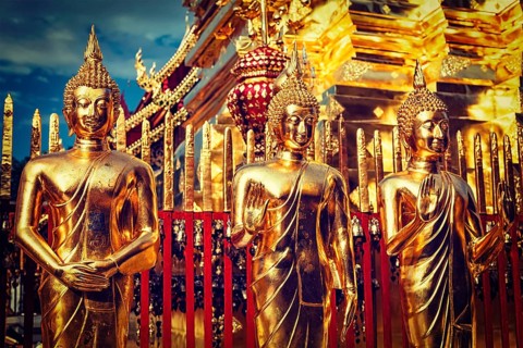 Travel Thailand Buddhism religion