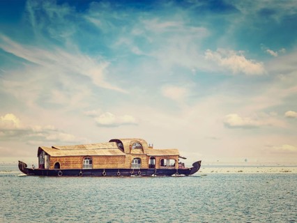 Kerala India travel concept background