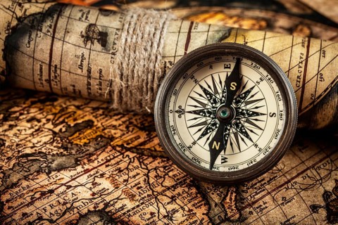 Travel geography navigation concept background