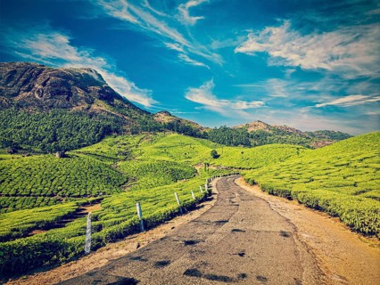 Travel Kerala India concept background