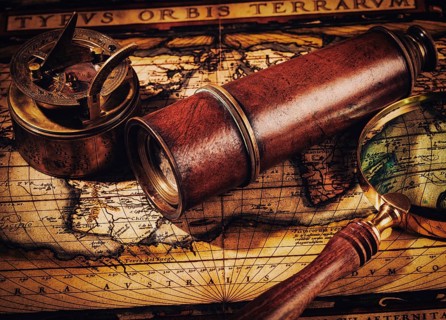 Travel geography navigation concept background
