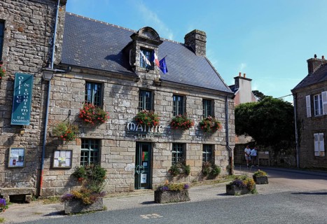 Houses in the medieval village of Locronan