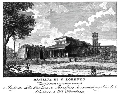 Saint Laurence outside the walls