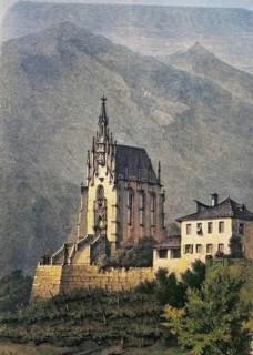Funeral chapel of Archduke Johann at Schenna Castle near Merano