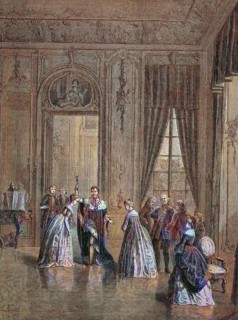 In the castle of Wilhelmsthal