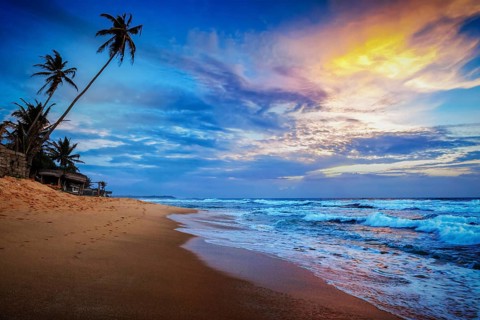 Beach holidays vacation romantic concept background