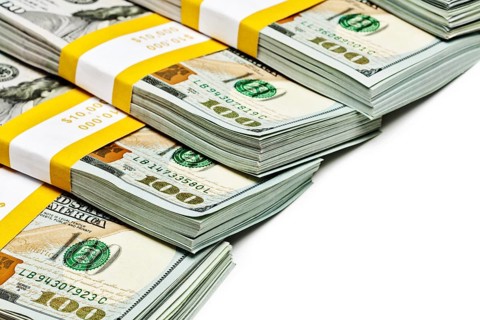 Creative business finance making money concept
