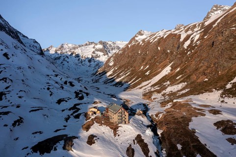 Mountains in winter