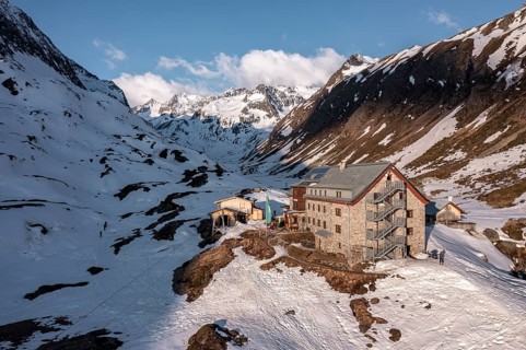 Mountains in winter