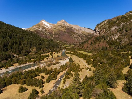 Spring in the Valle de Bujaruelo in the Central Pyrenees