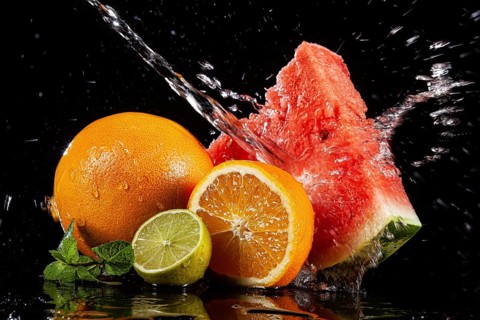 Pice of watermelon