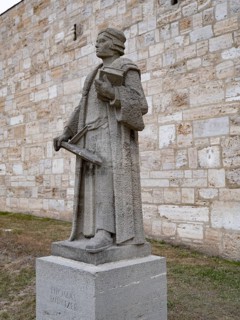 Monument to the theologian and reformist Thomas Muentzer