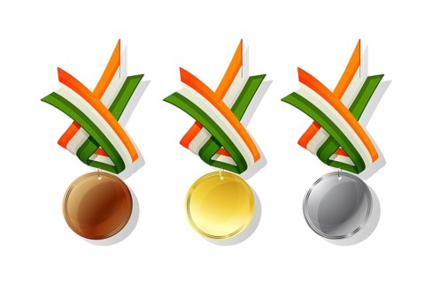 Ireland medals in gold