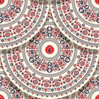 Seamless pattern with Hungarian traditional motif for your design