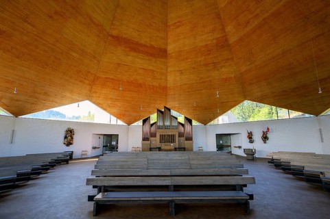 Interior with organ