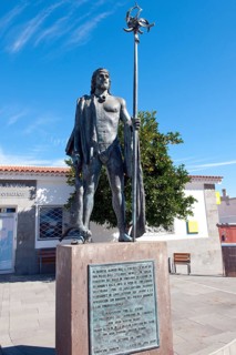 Statue of Guanche warrior