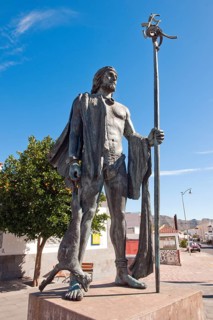 Statue of Guanche warrior
