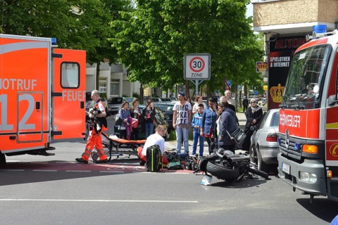 Motorbike accident
