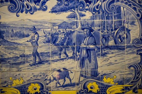Antique azulejos