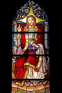 Stained glass window