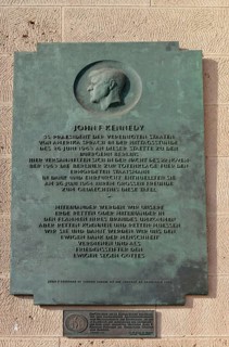 John F. Kennedy Memorial Plaque