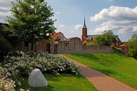 Ruins of the medieval city wall