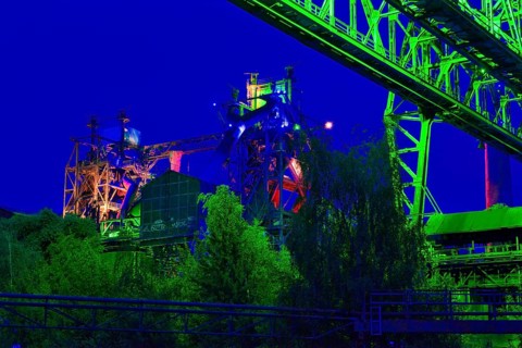 Disused steelworks