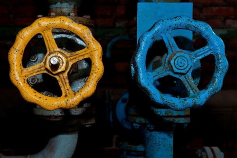 Disused steelworks