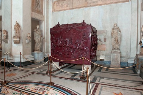 Porphyry Sarcophagus of Saint Helena