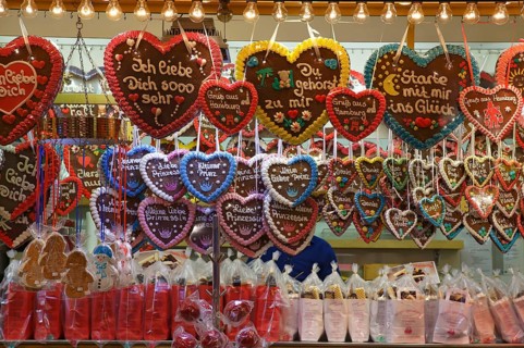 Gingerbread hearts