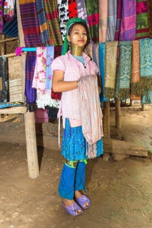 Long-necked woman