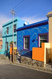 Coloured houses in Bo Kaap