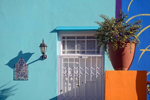 Coloured houses in Bo Kaap