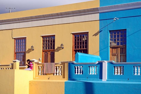 Coloured houses in Bo Kaap